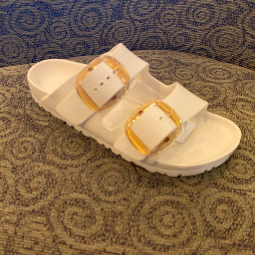 Birkenstock - Arizona Big Buckle EVA Eggshell (NEW W/ BOX)